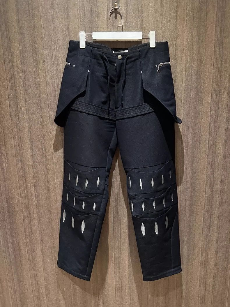 Kiko Kostadinov KIKO KOSTADINOV size 46 Black overalls pants 2501-Nextarro Size US 30 / EU 46 - 1 Thumbnail