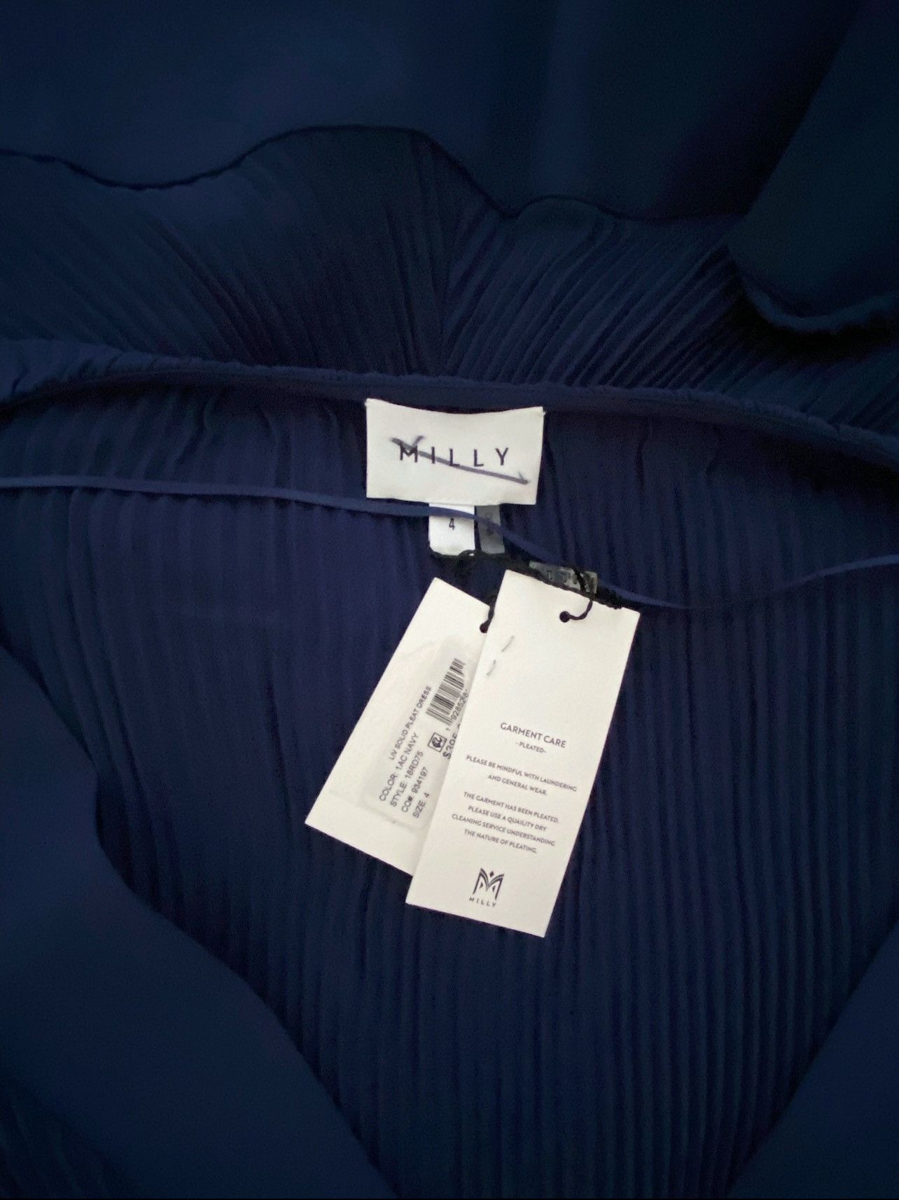 MILLY MILLY Liv Belted Pleated Dress size 4 Size S / US 4 / IT 40 - 11 Thumbnail
