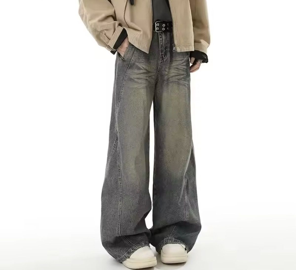 Jean retro curved knife jeans Size US 29 - 2 Thumbnail