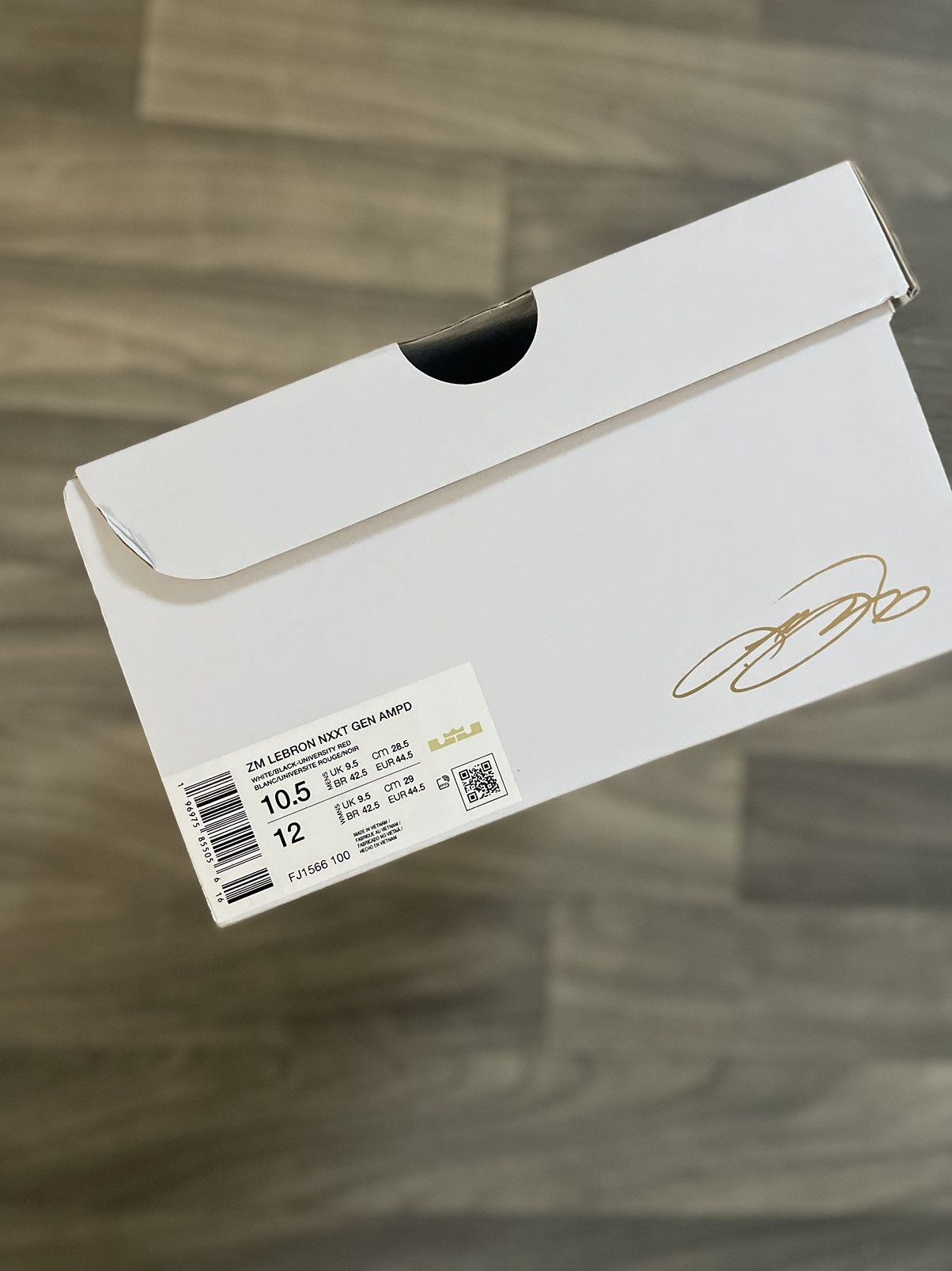 Nike LEBRON NXXT GEN AMPD FIRST GAME Size US 10.5 / EU 43-44 - 9 Thumbnail