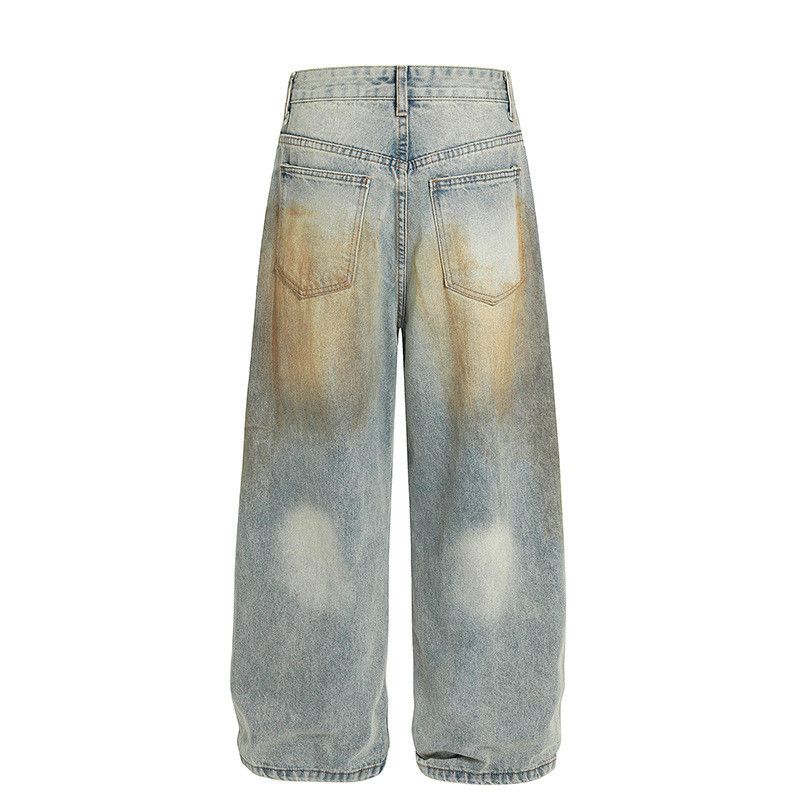 Jean American retro casual men's high street jeans Size US 34 / EU 50 - 2 Thumbnail