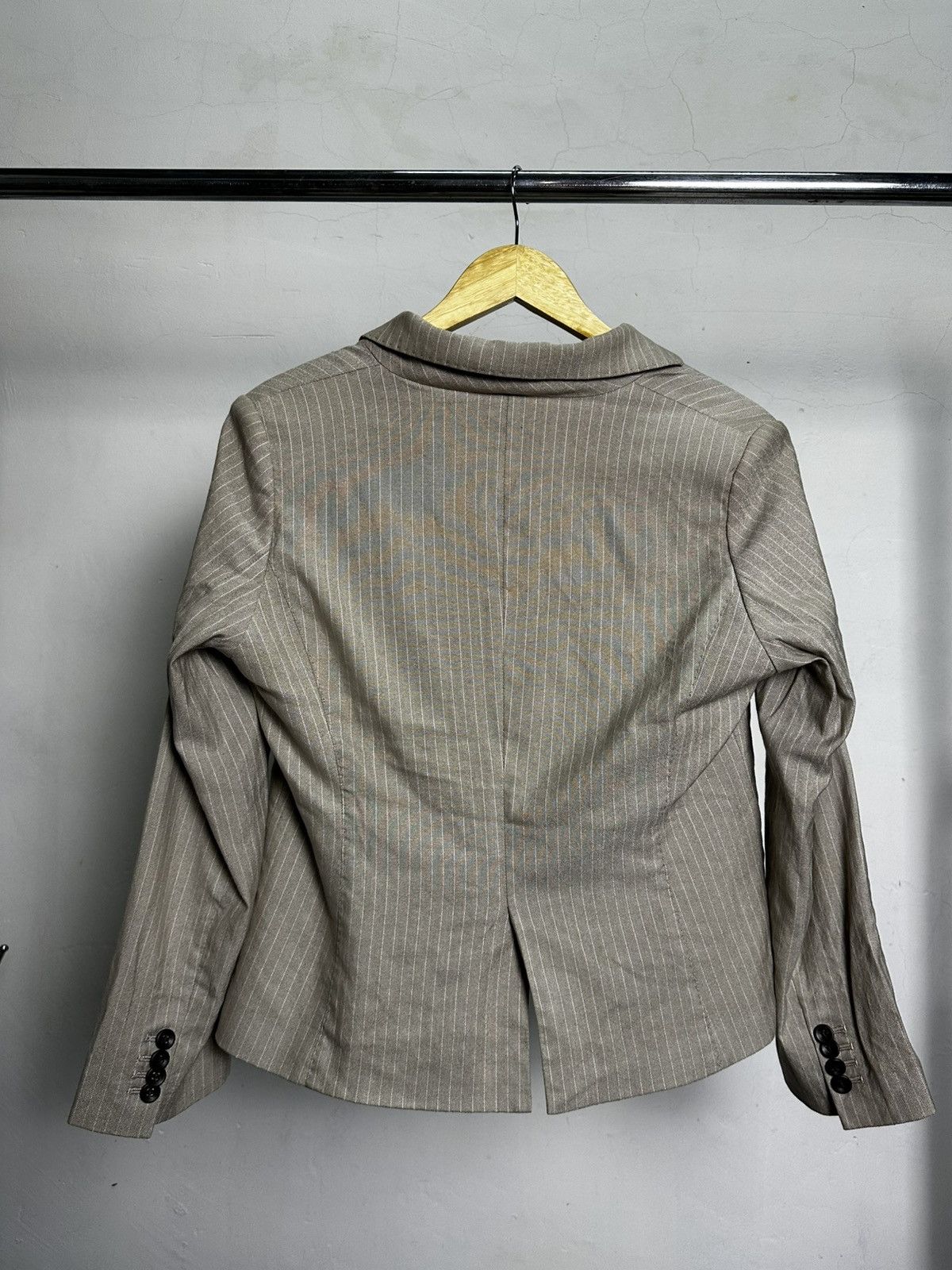 Yohji Yamamoto Ined Stripe line up Blazer Size M / US 6-8 / IT 42-44 - 5 Thumbnail