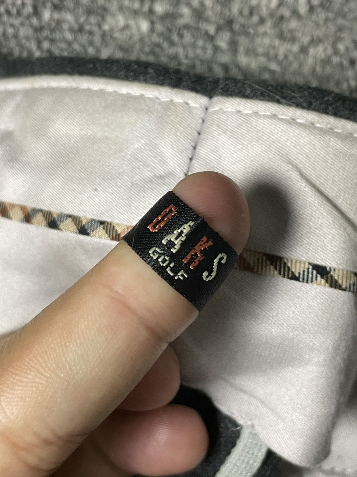 DAKS × Japanese Brand × Vintage DAKS LONDON Casual Wool Pants (83) Size US 33 - 8 Thumbnail