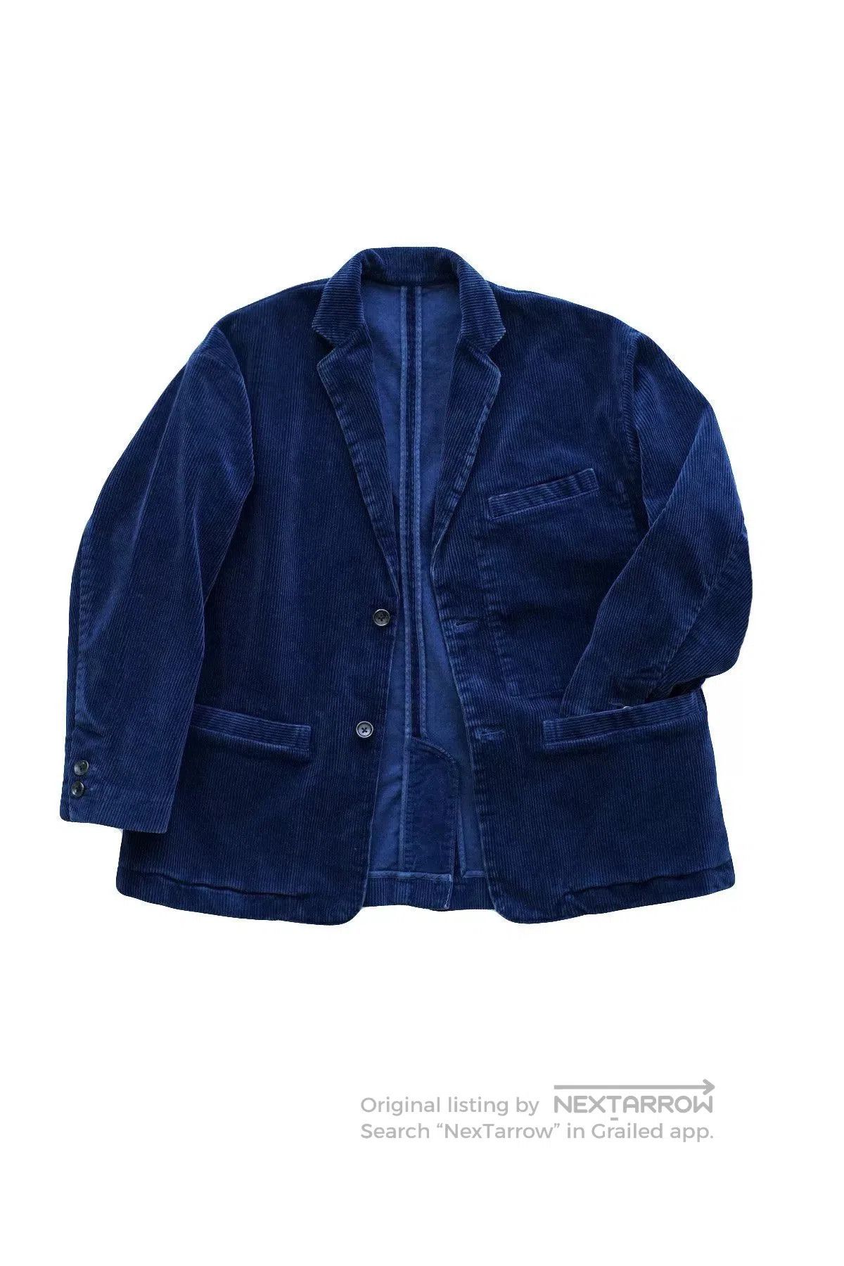 Other blue corduroy vest with pockets. Size US M / EU 48-50 / 2 - 7 Thumbnail