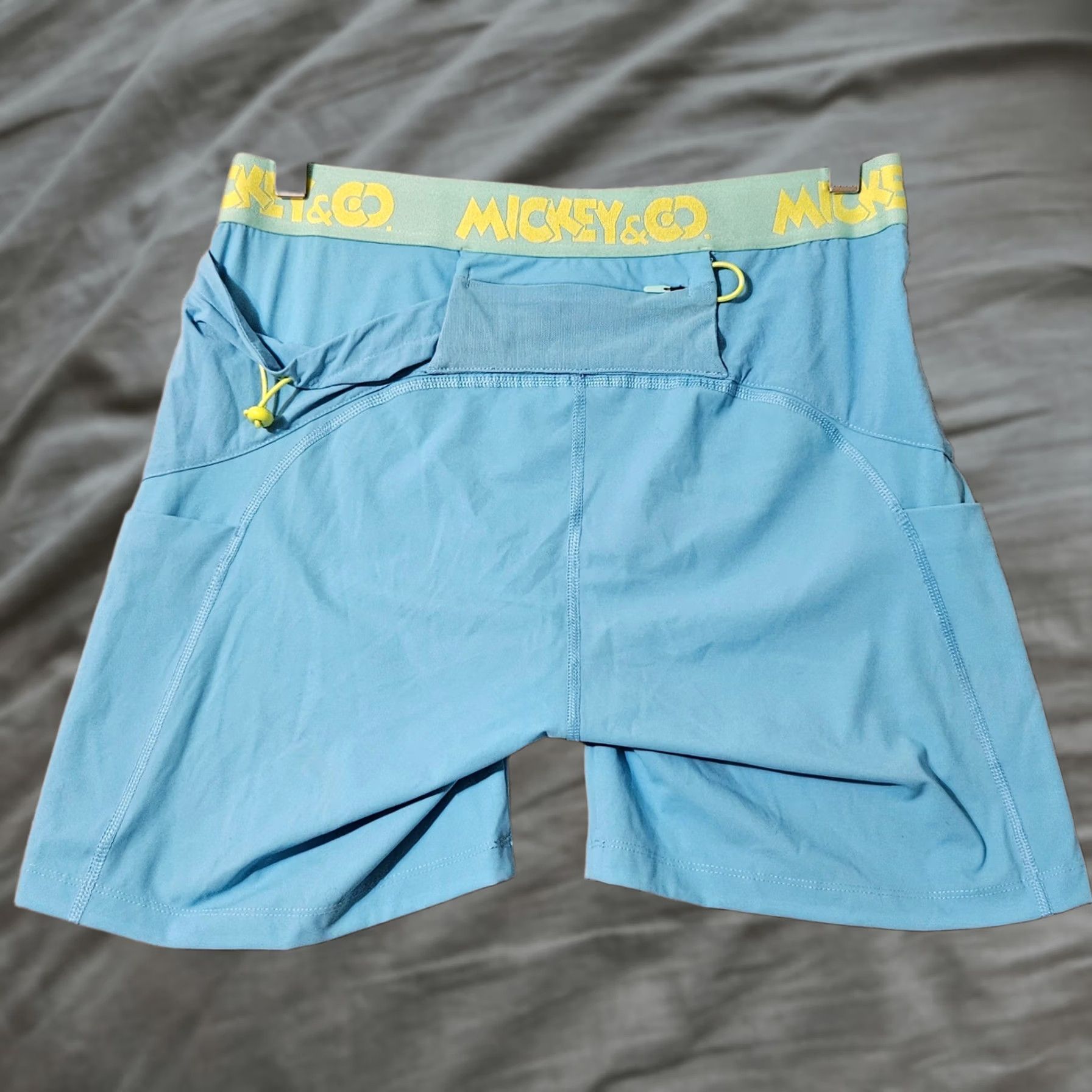 Outdoor Voices Outdoor Voices Shorts Womens XL Blue Disney Exclusive Mickey Snacks UPF Women Size Size 40" / US 18 - 1 Thumbnail