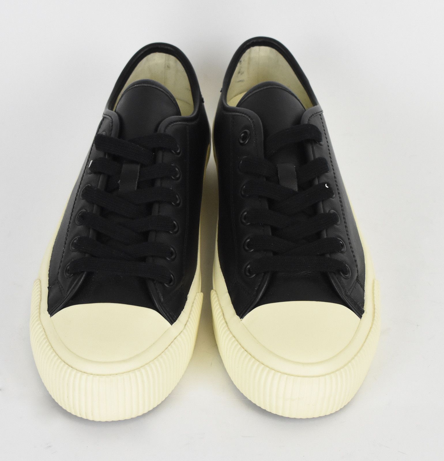 Sandro SANDRO Vulca Shoes Mens EU 41 / UK 7.5 Leather Sneakers Size US 8 / EU 41 - 4 Thumbnail