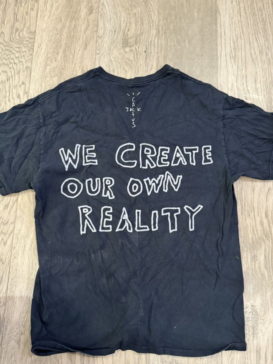 Travis Scott × Vintage Travis Scott Jackboys Glass Tee Size US M / EU 48-50 / 2 - 2 Thumbnail
