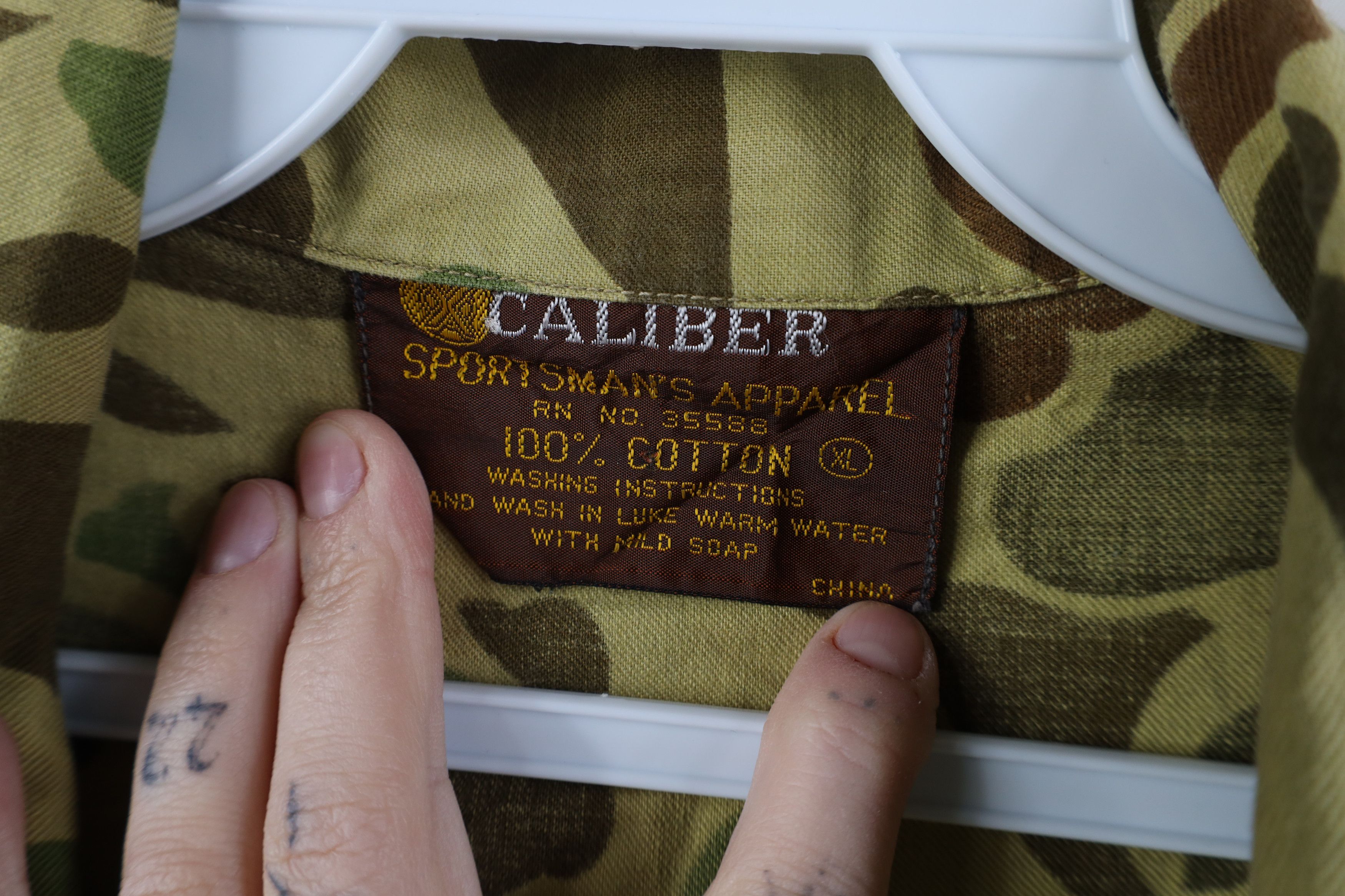 Vintage Vintage 70s Streetwear Camouflage Short Sleeve Shirt Jacket Size US XL / EU 56 / 4 - 10 Thumbnail