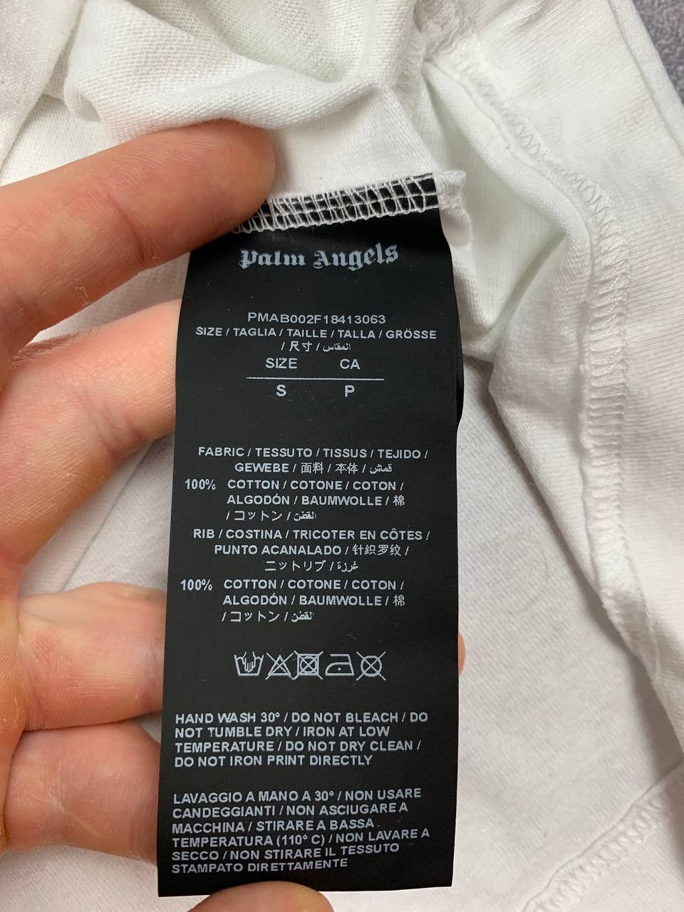 Palm Angels Palm Angels Playboi Carti Die Punk Long Sleeve T-Shirt Size US S / EU 44-46 / 1 - 9 Thumbnail