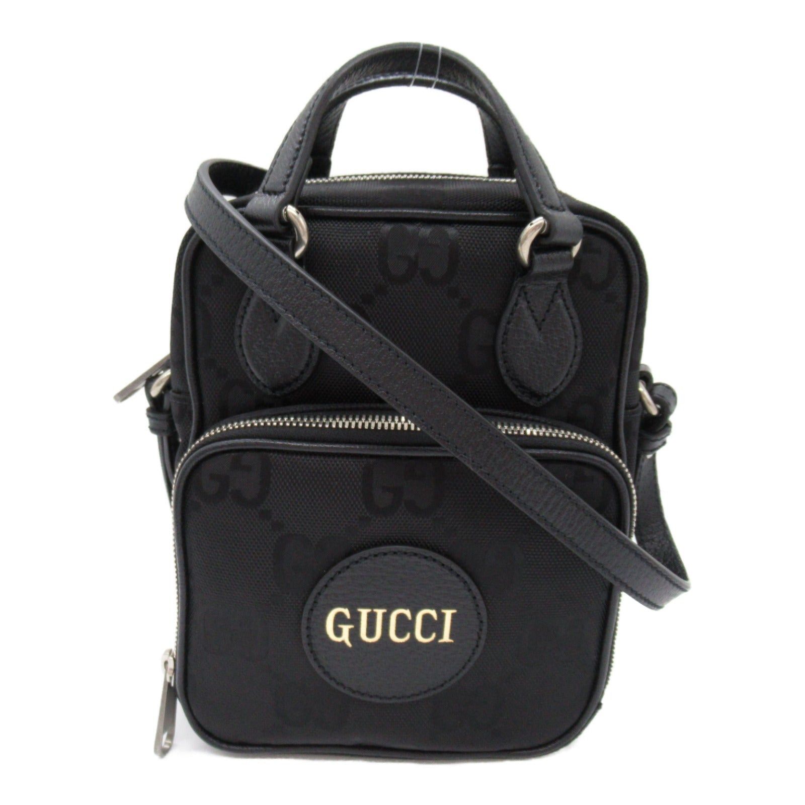 Gucci Gucci Off The Grid Shoulder Bag Nylon Leather Black Size ONE SIZE - 1 Thumbnail