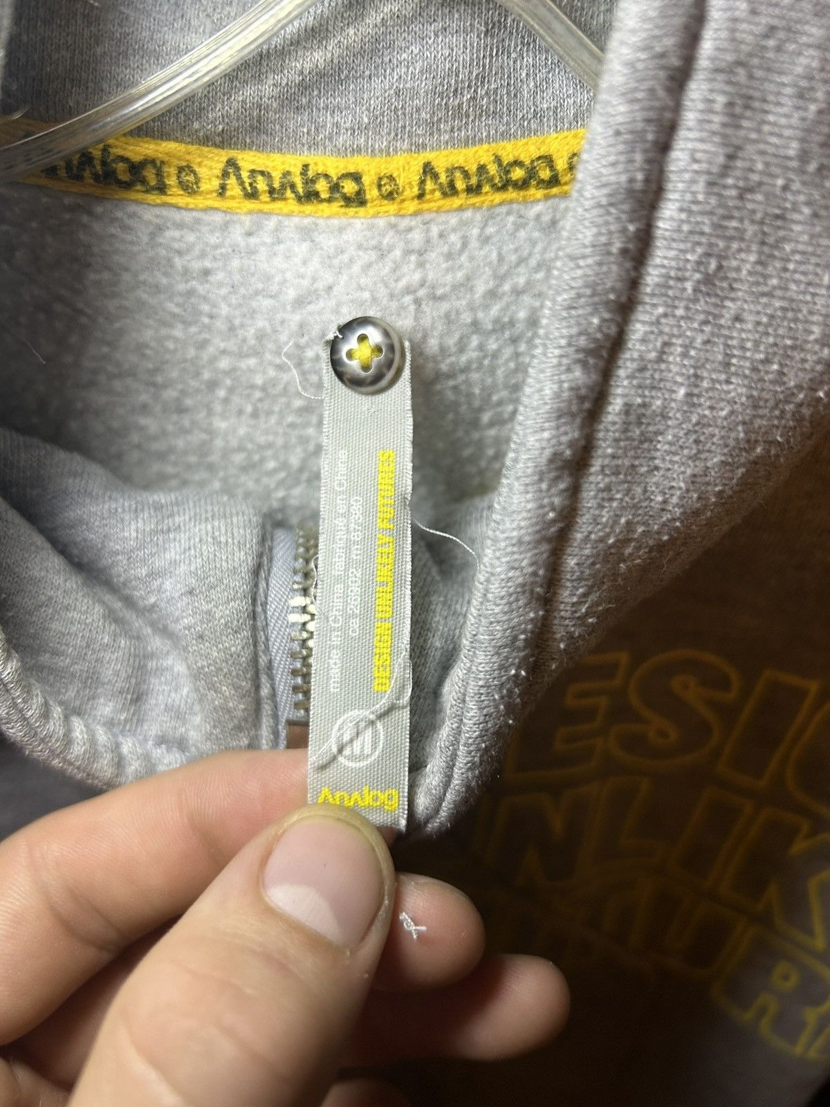 Analog Vintage Analog designunlikelyfutures patch zip-up sweatshirt Size US M / EU 48-50 / 2 - 3 Thumbnail