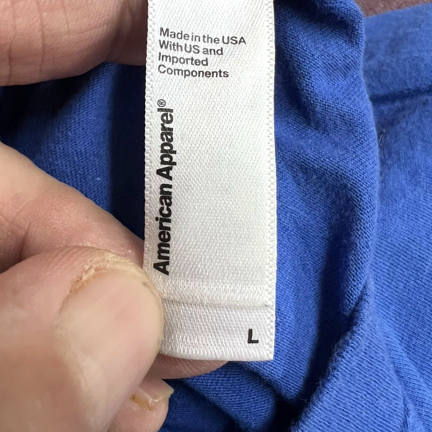 American Apparel American Apparel Graphic Cropped T-Shirt Womens Size L Blue Astro Boy Beach Music Retro Size L / US 10 / IT 46 - 5 Thumbnail