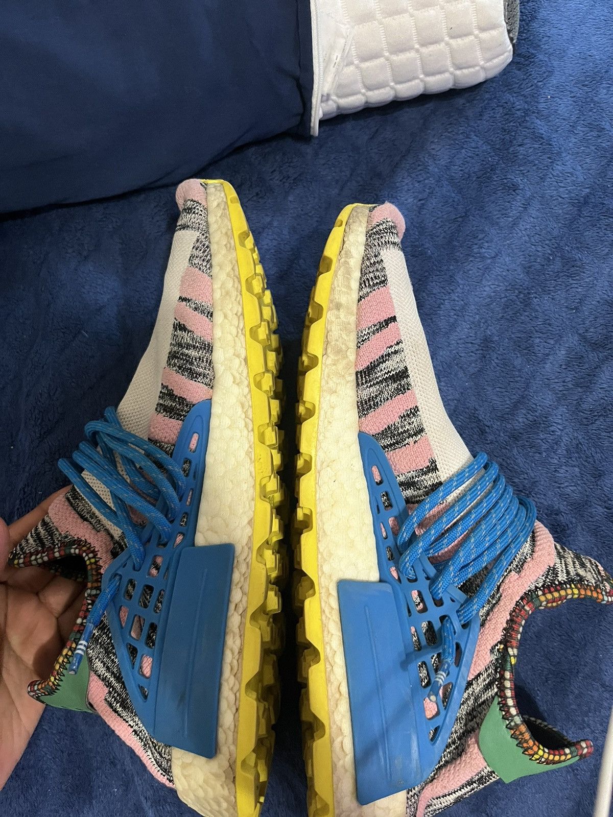 Adidas Human Race Size US 11.5 / EU 44-45 - 3 Thumbnail