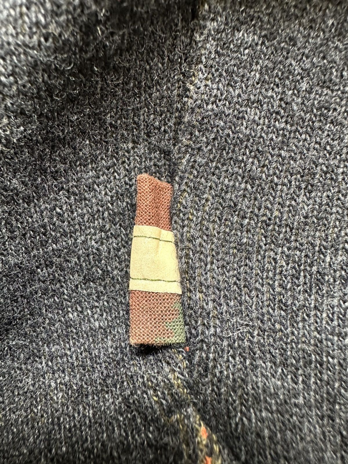 Maharishi AW99/00 Maharishi duo faced knit zipper hoodie Size US M / EU 48-50 / 2 - 14 Thumbnail