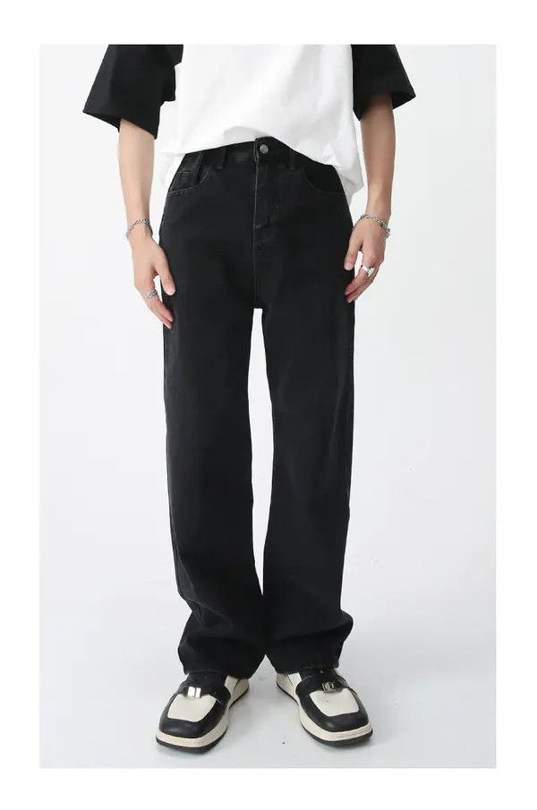 Japanese Brand VIBE Loose straight high waist classic jeans y2k Size US 32 / EU 48 - 1 Thumbnail