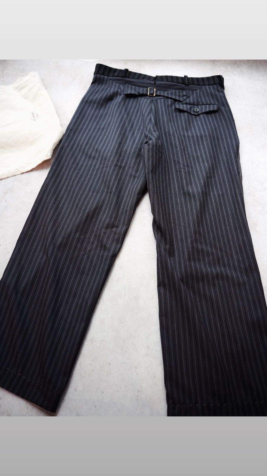 Archivio J.M. Ribot ARCHIVIO J.M. RIBOT Vintage Wool Trousers Size US 34 / EU 50 - 2 Thumbnail
