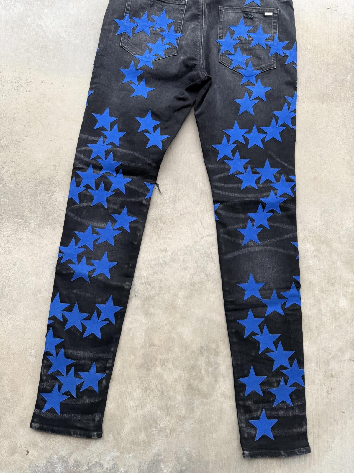 Amiri Amiri x Alchemist Star Jeans Blue 36 Skinny Authentic Rare Size US 36 / EU 52 - 6 Thumbnail