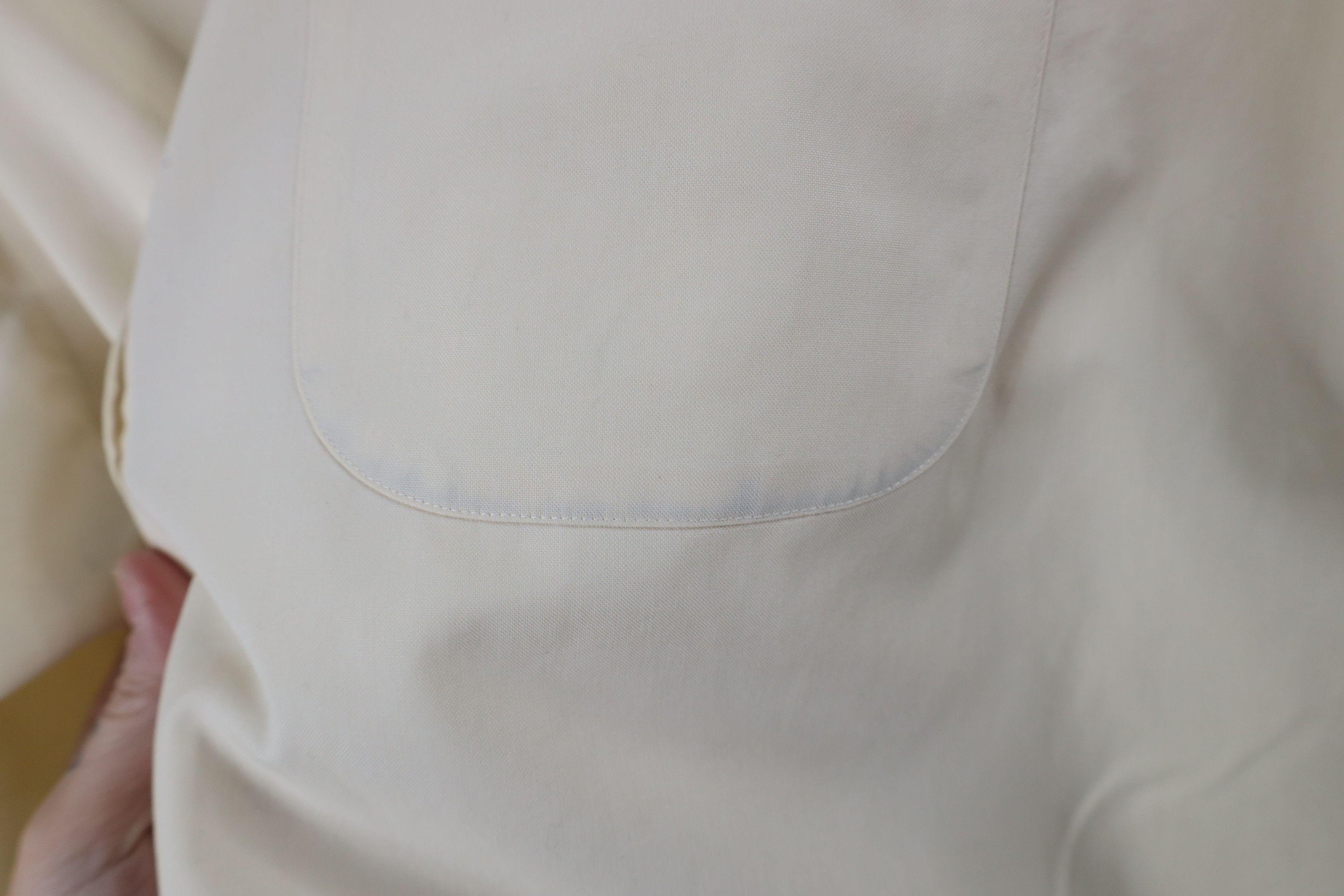 Brooks Brothers × Vintage Vintage 90s Brooks Brothers Cotton Button Down Shirt Beige Size US M / EU 48-50 / 2 - 8 Thumbnail