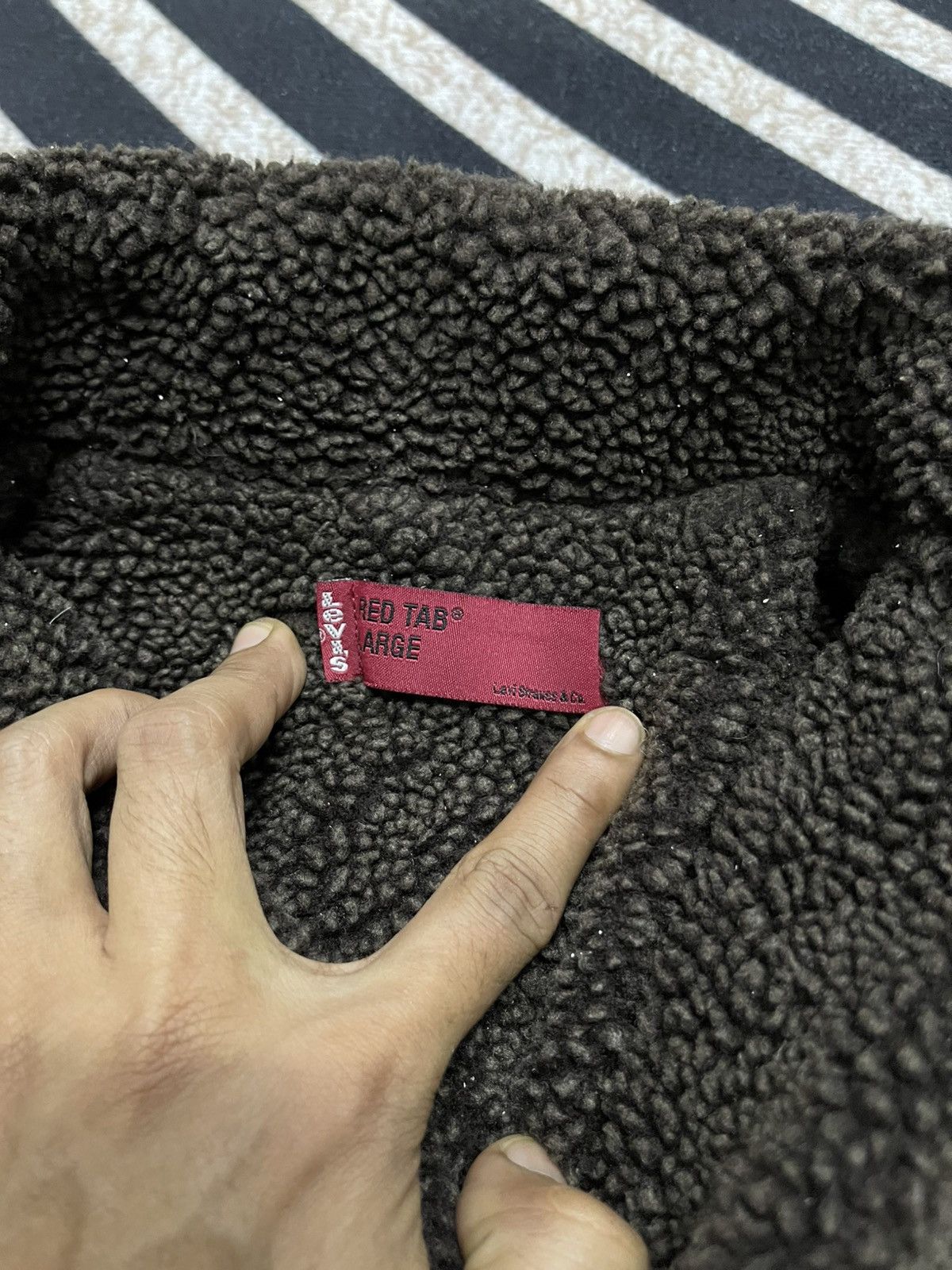 Levi's Vintage Clothing VINTAGE LEVIS HEAVY SHERPA JACKET RARE Size US L / EU 52-54 / 3 - 9 Thumbnail