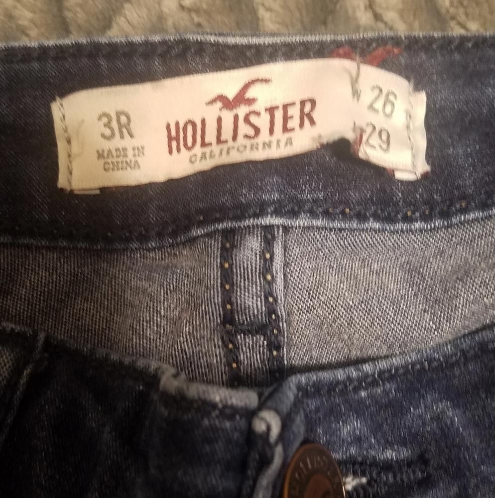 Designer Hollister Jeggings Size 3R 26X29 Size 30" / US 8 / IT 44 - 4 Thumbnail