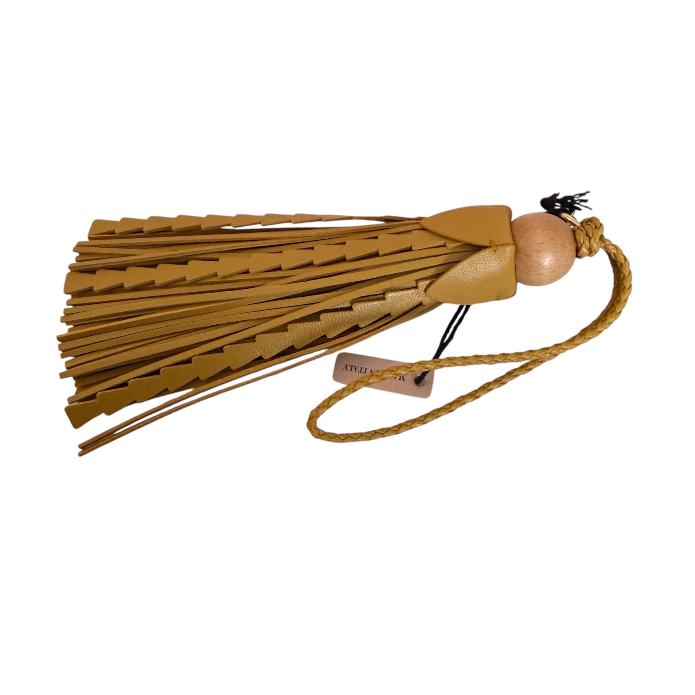 Miu Miu Miu Miu 5TL542 Tassel Leather Bag Charm Trick Whiskey Brown Size ONE SIZE - 10 Thumbnail