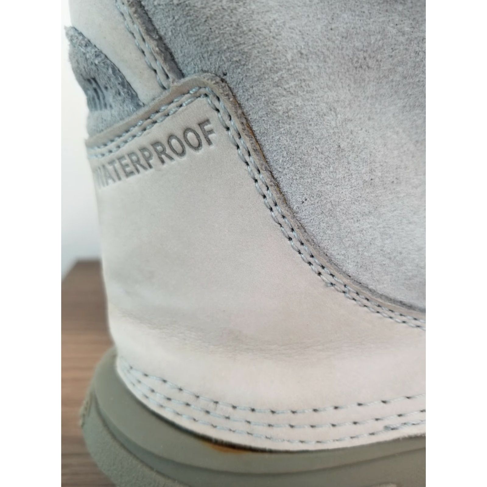 Vintage KAMIK Snow Boot Women’s 7 Waterproof Snow Winter Lace Up Mid-Calf Snowden Blue Leather Boot Womens Size US 7 / IT 37 - 7 Thumbnail