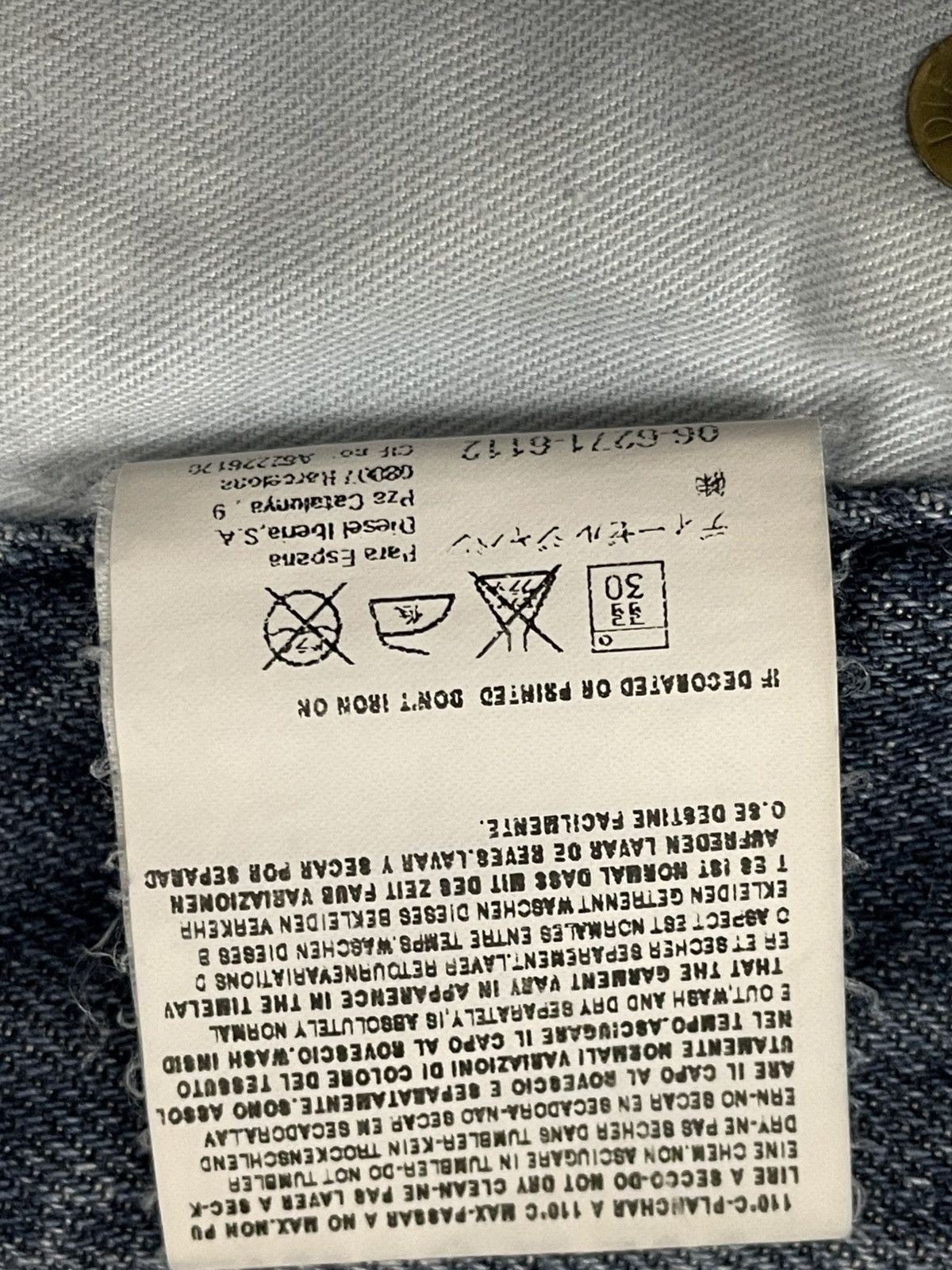 Diesel Diesel industry jeans Size 32" / US 10 / IT 46 - 10 Thumbnail
