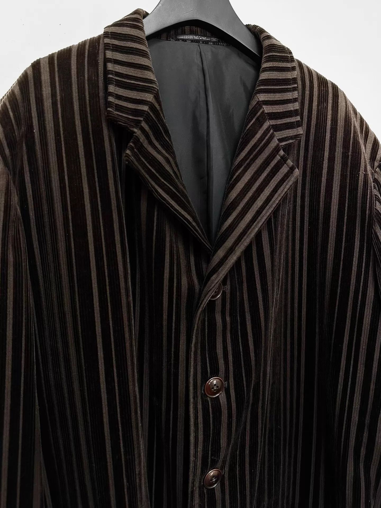 Yohji Yamamoto Yohji Yamamoto 1996AW Destiempo Corduroy Runway Jacket S Size US S / EU 44-46 / 1 - 6 Thumbnail