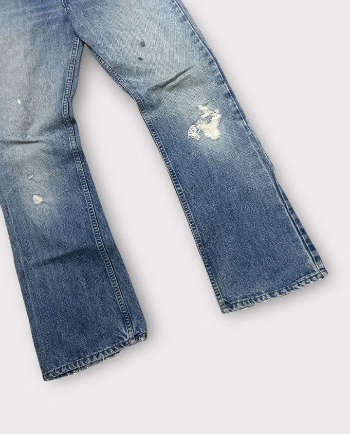Levi's Made & Crafted Flare 70s LEVIS 517 f STAMP BUTTON 8 DISTRESSED BOOT CUT Size US 31 - 2 Thumbnail