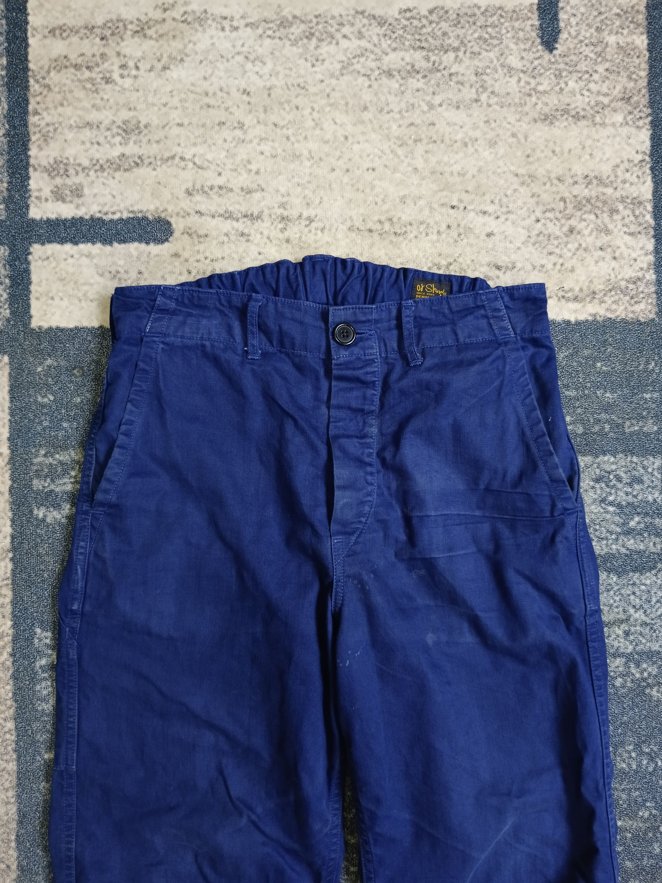 Orslow SICK ORSLOW CROPPED CARPENTER(SIZE 29-31 INCH) Size US 31 - 3 Thumbnail
