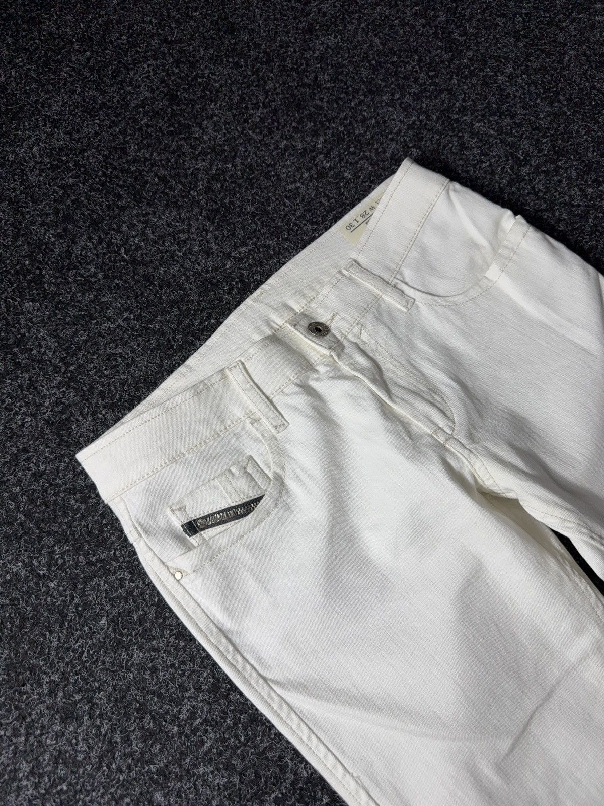 Diesel × If Six Was Nine × Vintage Vintage 90s Y2K Diesel Industry Jeans skinny pants Size 28" / US 6 / IT 42 - 6 Thumbnail