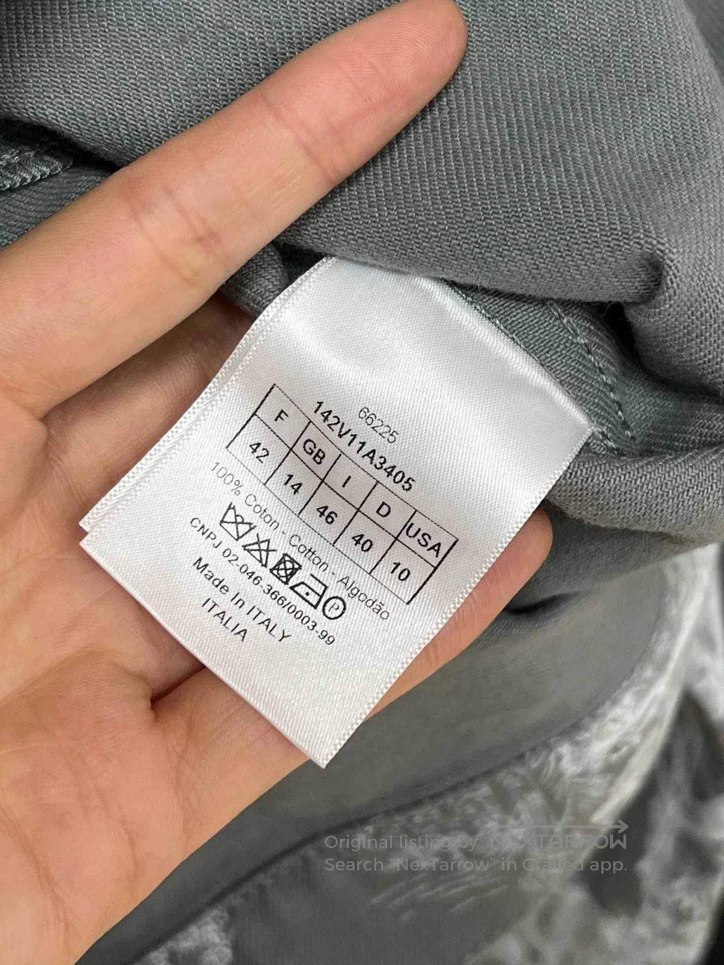 Dior Dior Ink Denim Jacket. Size US XS / EU 42 / 0 - 5 Thumbnail