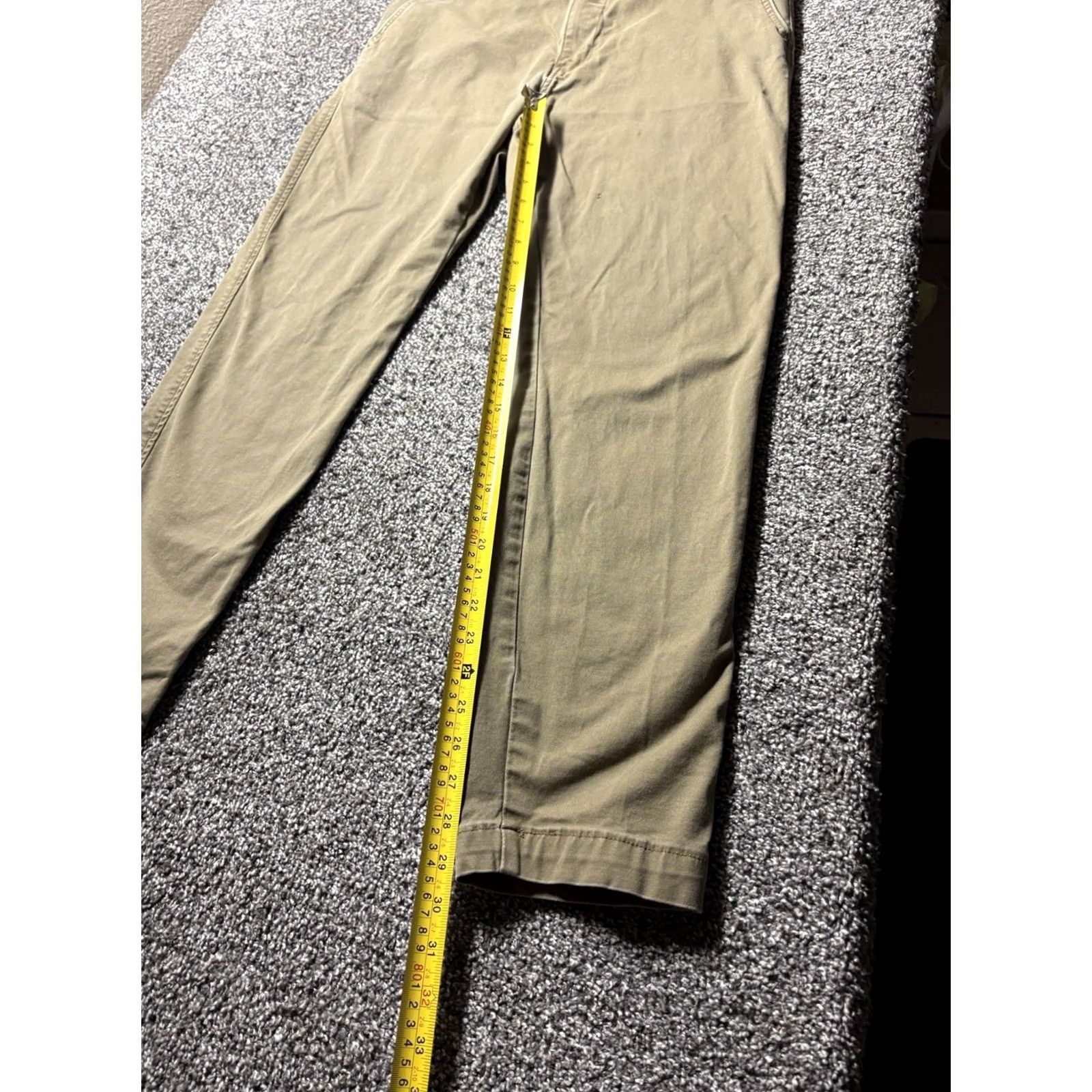 Levi's Levi's XX Chino Pants Mens 36x32 Brown Regular Taper Fit Stretch Red Tab Chino Jeans Casual Men 36 Brown 32in Inseam Vintage: No Size US 36 / EU 52 - 5 Thumbnail