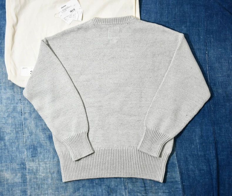 Visvim Visvim 23ss Letterman Crew Knit Vs Knitwear-2506 Size US L / EU 52-54 / 3 - 7 Thumbnail