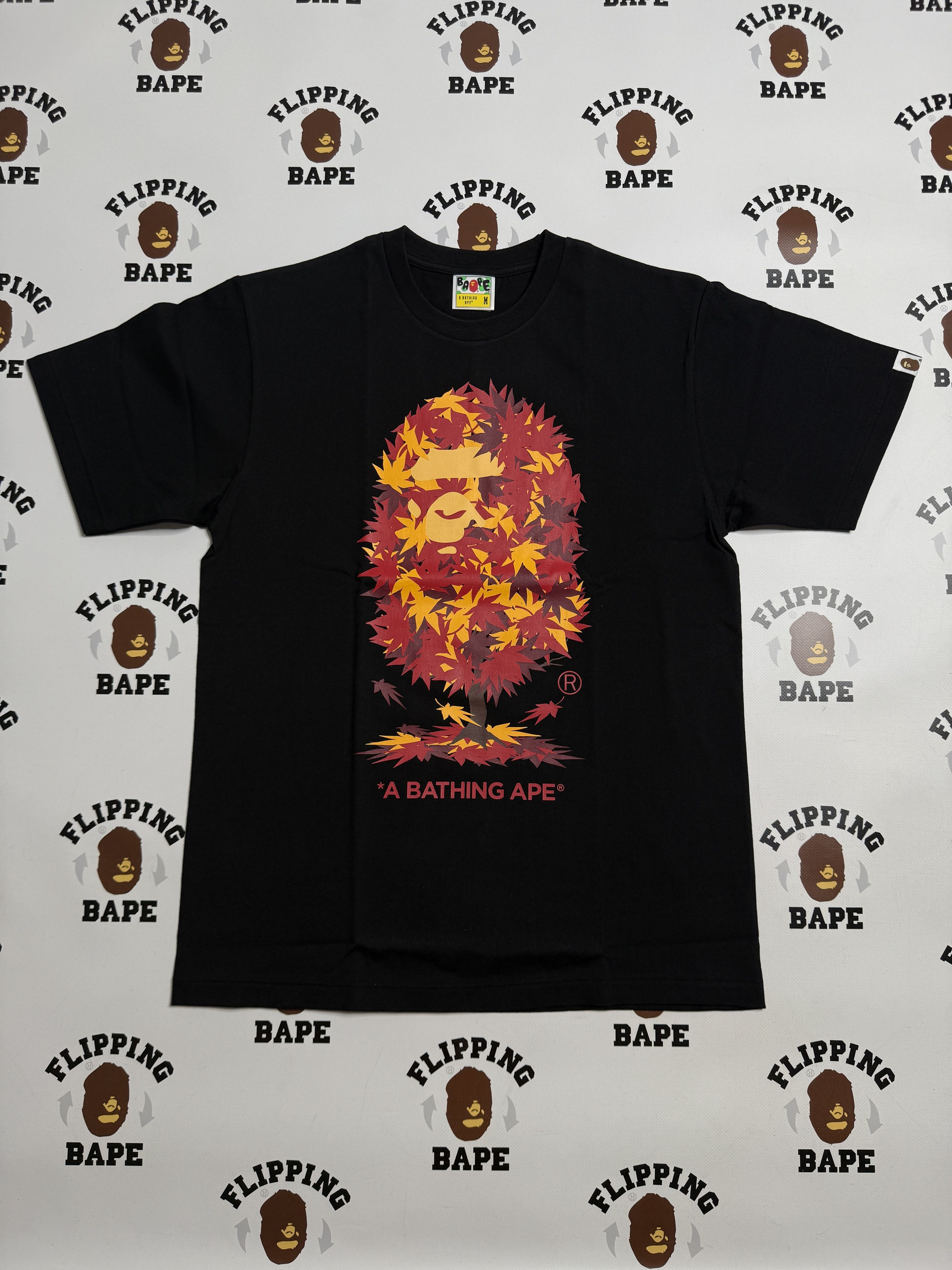 JAPAN AUTUMN APE HEAD TEE (JAPAN EXCLUSIVE)