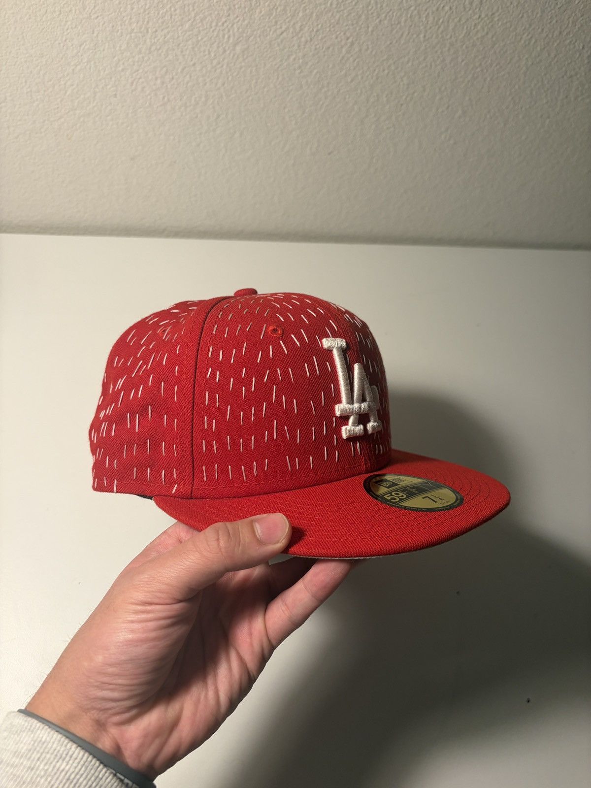 New Era Sashiko New Era LA fitted hat Size ONE SIZE - 5 Thumbnail