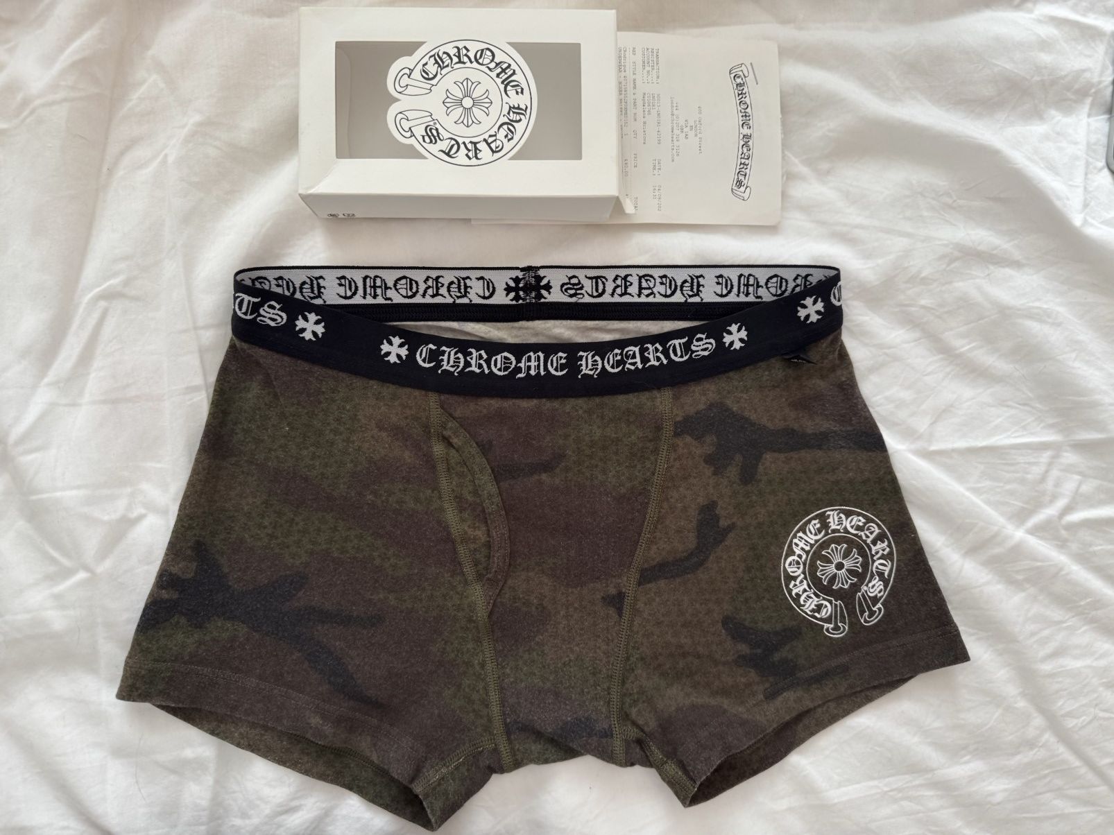 Chrome Hearts CHROME HEARTS Boxer Brief Short RED | Grailed