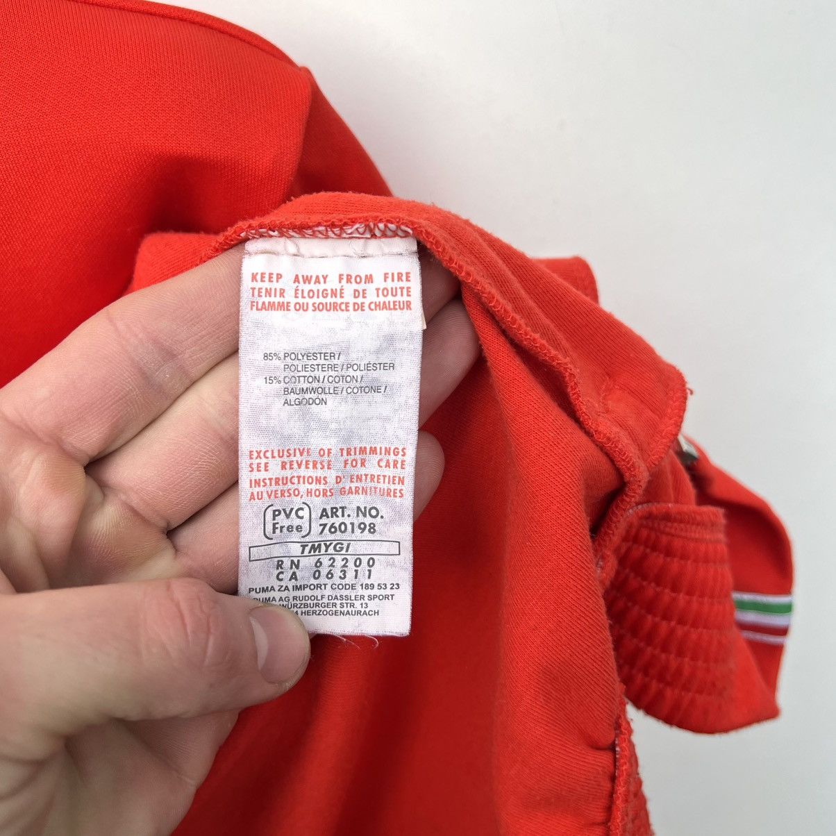 Ferrari × Puma Puma Scuderia Ferrari Track Jacket Full Zip F1 Racing Size US XL / EU 56 / 4 - 7 Thumbnail