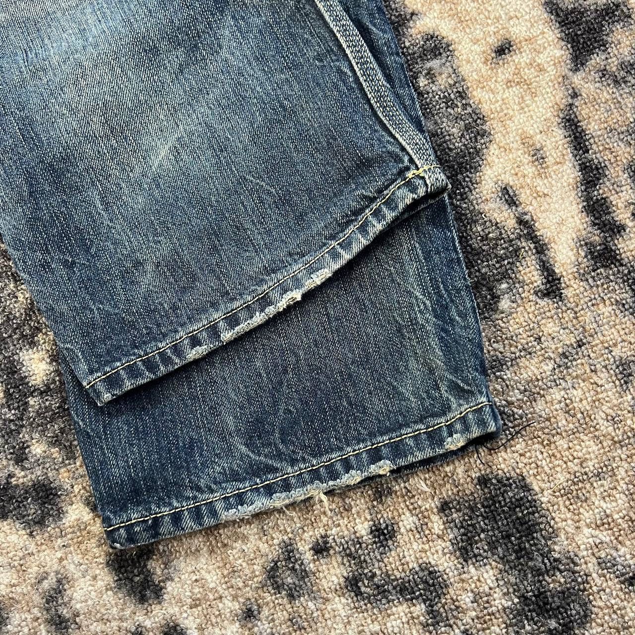 Diesel Diesel Luxury Washed Blue Denim Jeans Streetwear Y2K Size US 34 / EU 50 - 14 Thumbnail