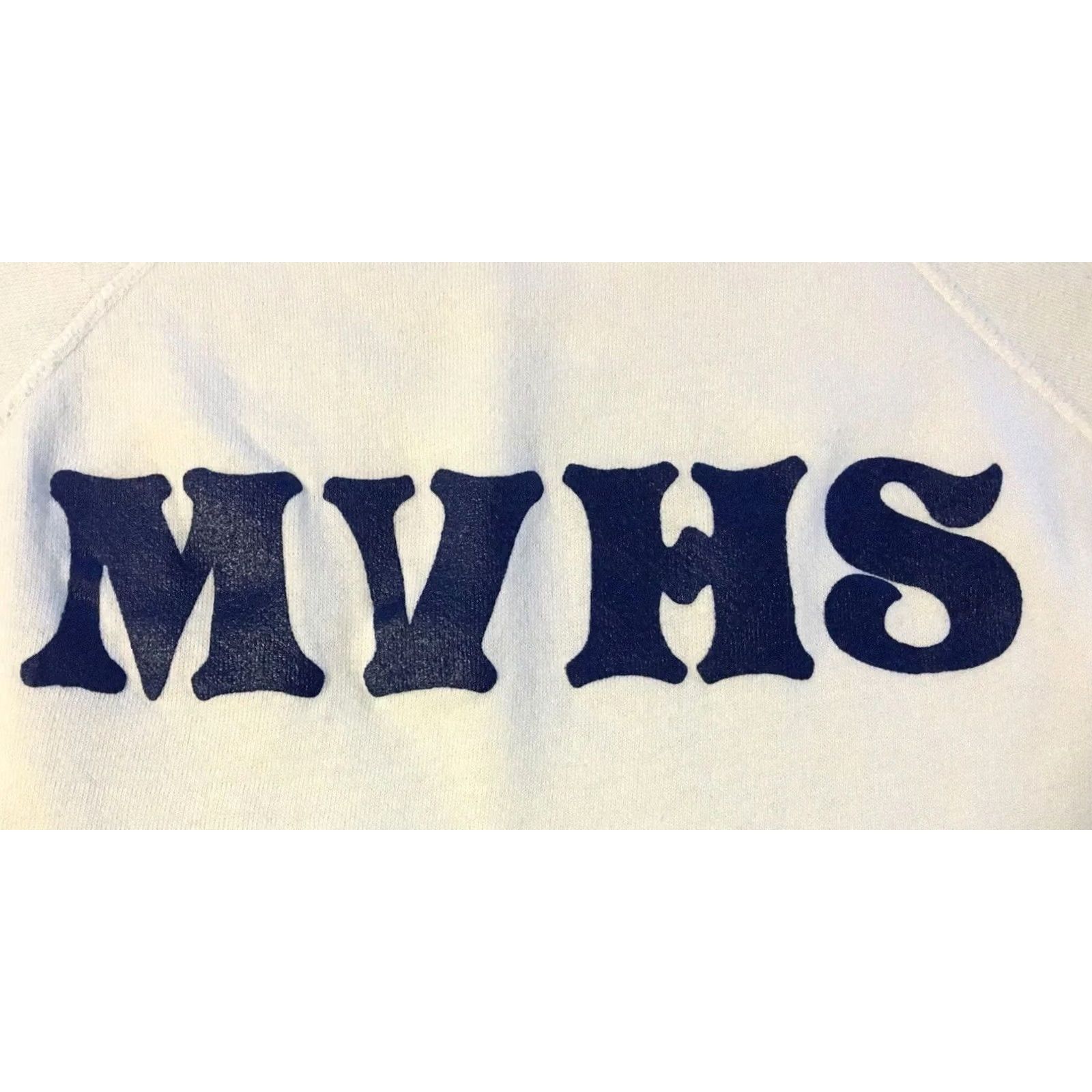 Vintage VINTAGE Moon Valley High School Faded Sweatshirt Hoodie XS White University 80s ASU College Retro Sweatshirt Mens Size US XS / EU 42 / 0 - 2 Thumbnail