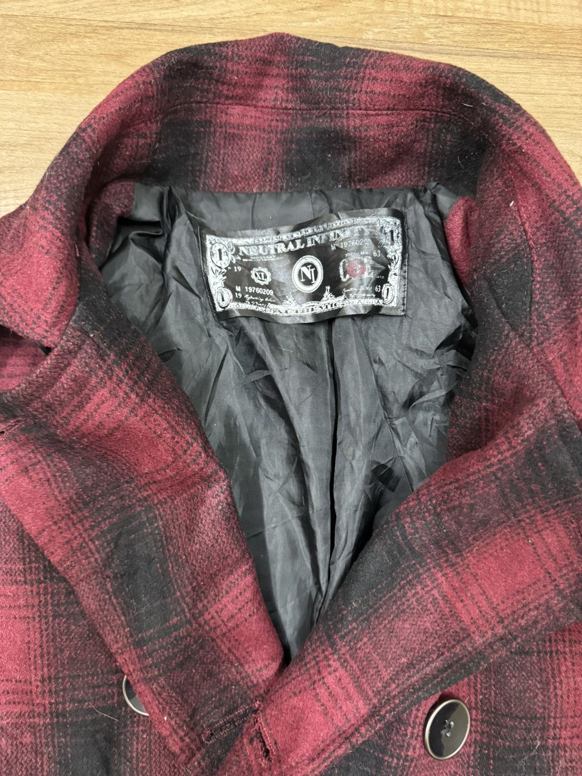 Japanese Brand × Seditionaries NATURAL INFINITY PUNK DOUBLE COLLAR JACKET Size US L / EU 52-54 / 3 - 3 Thumbnail