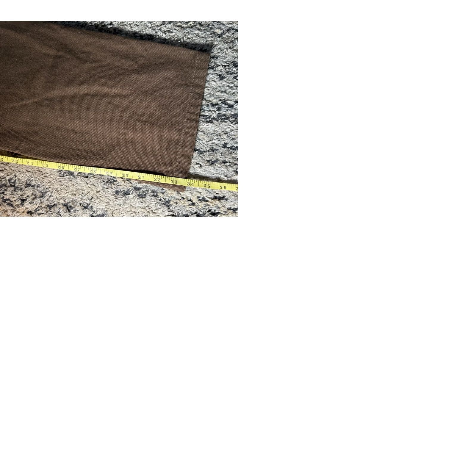 Vintage Seager Bison Pants Relaxed Fit Mens 38x34 Brown Canvas Work Pant Outdoors NICE!! Size US 38 / EU 54 - 9 Thumbnail