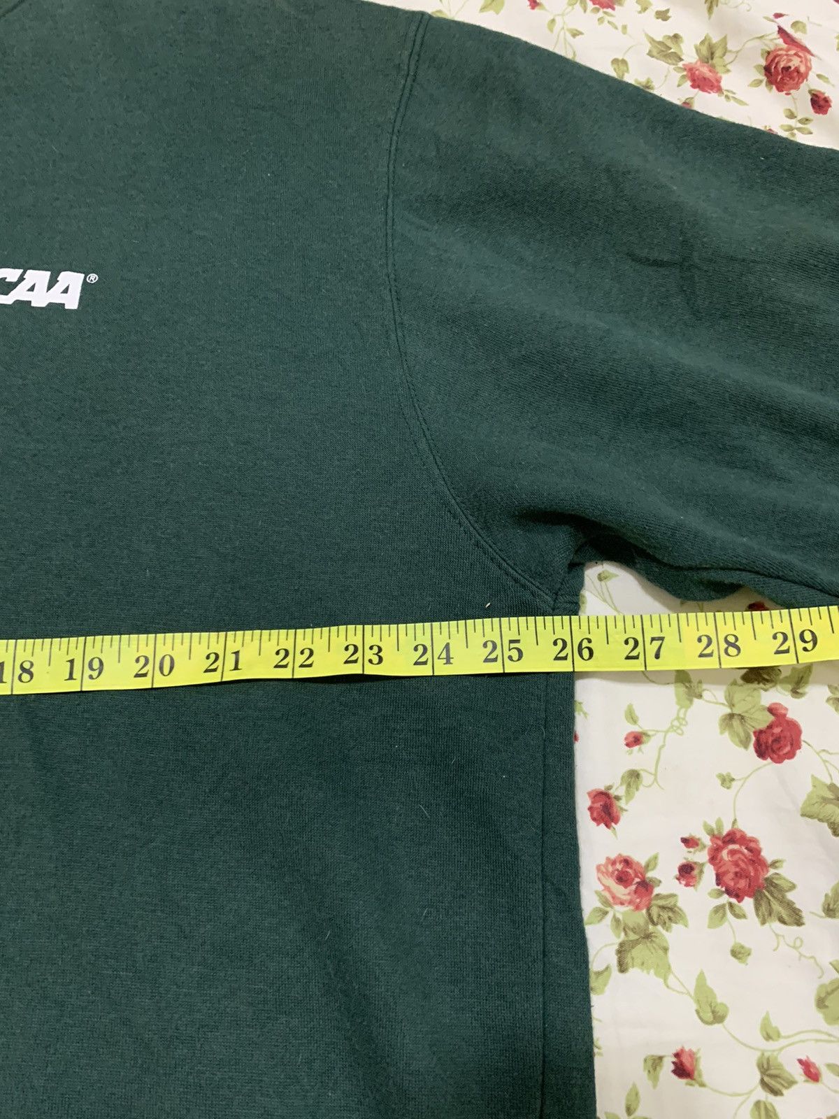 NCAA Vintage NCAA Green Sweatshirt Big Size Size US XXL / EU 58 / 5 - 14 Thumbnail