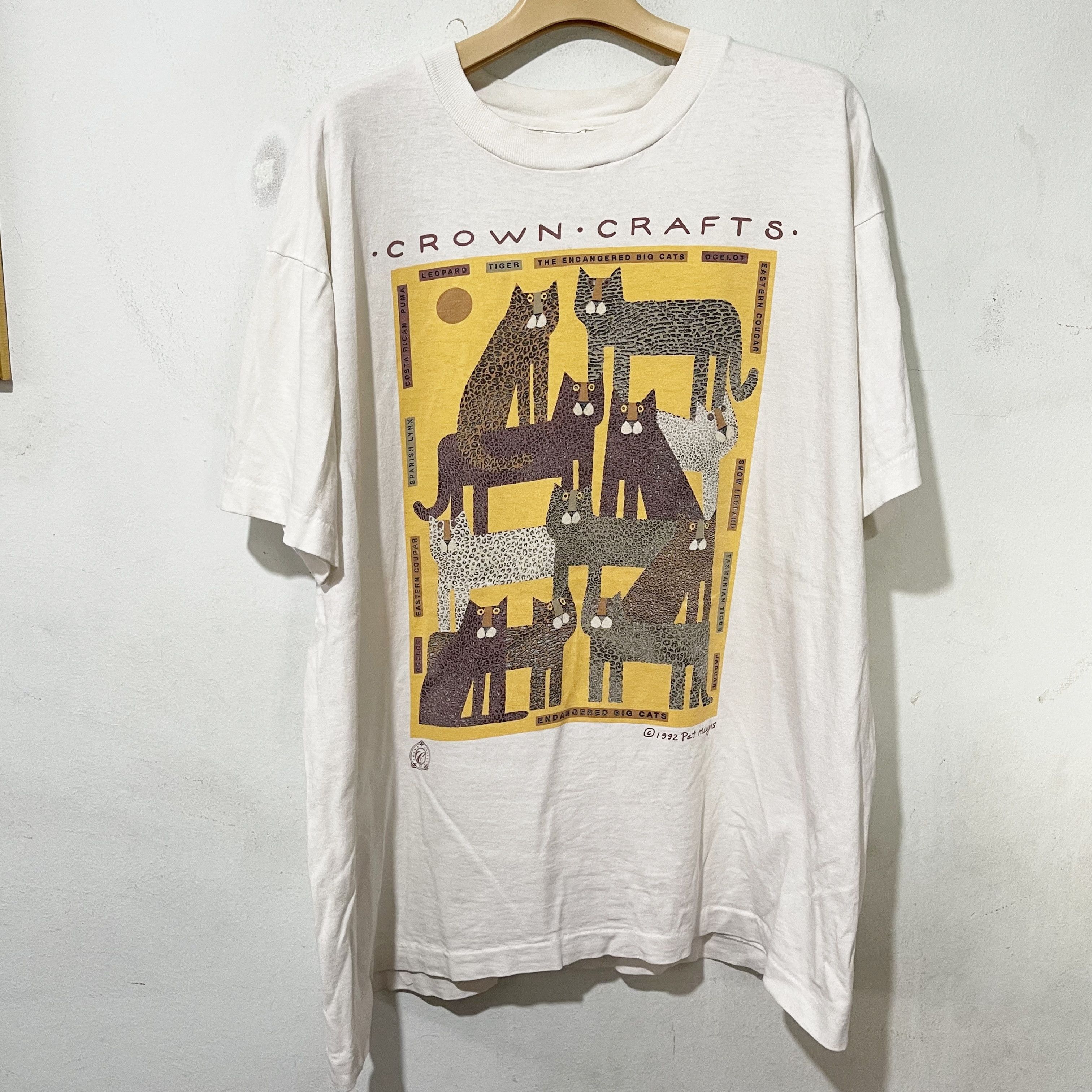 Vintage Vintage 1992 Crown Crafts T-Shirt Size US XL / EU 56 / 4 - 1 Thumbnail