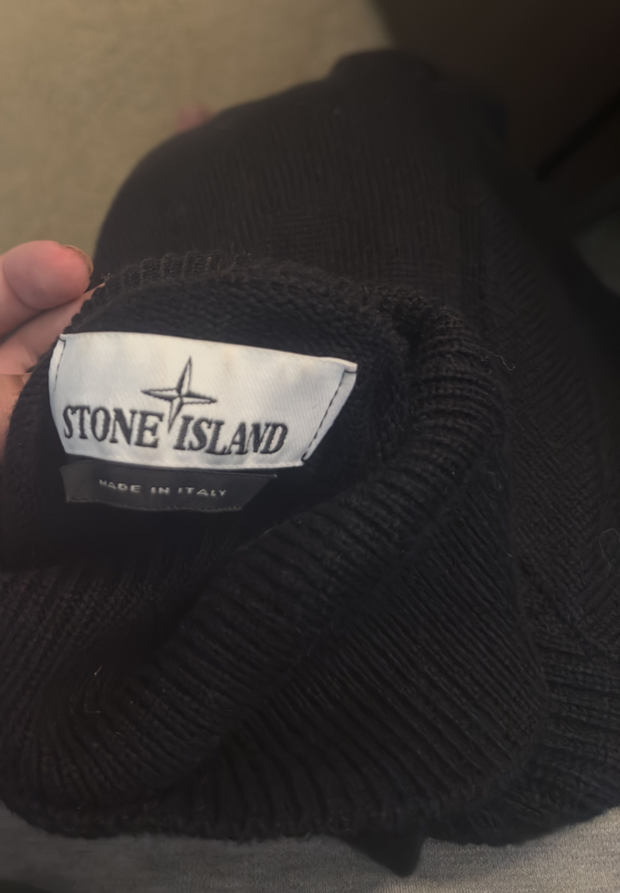 Stone Island Stone Island Black Knit Turtleneck Size US M / EU 48-50 / 2 - 4 Thumbnail