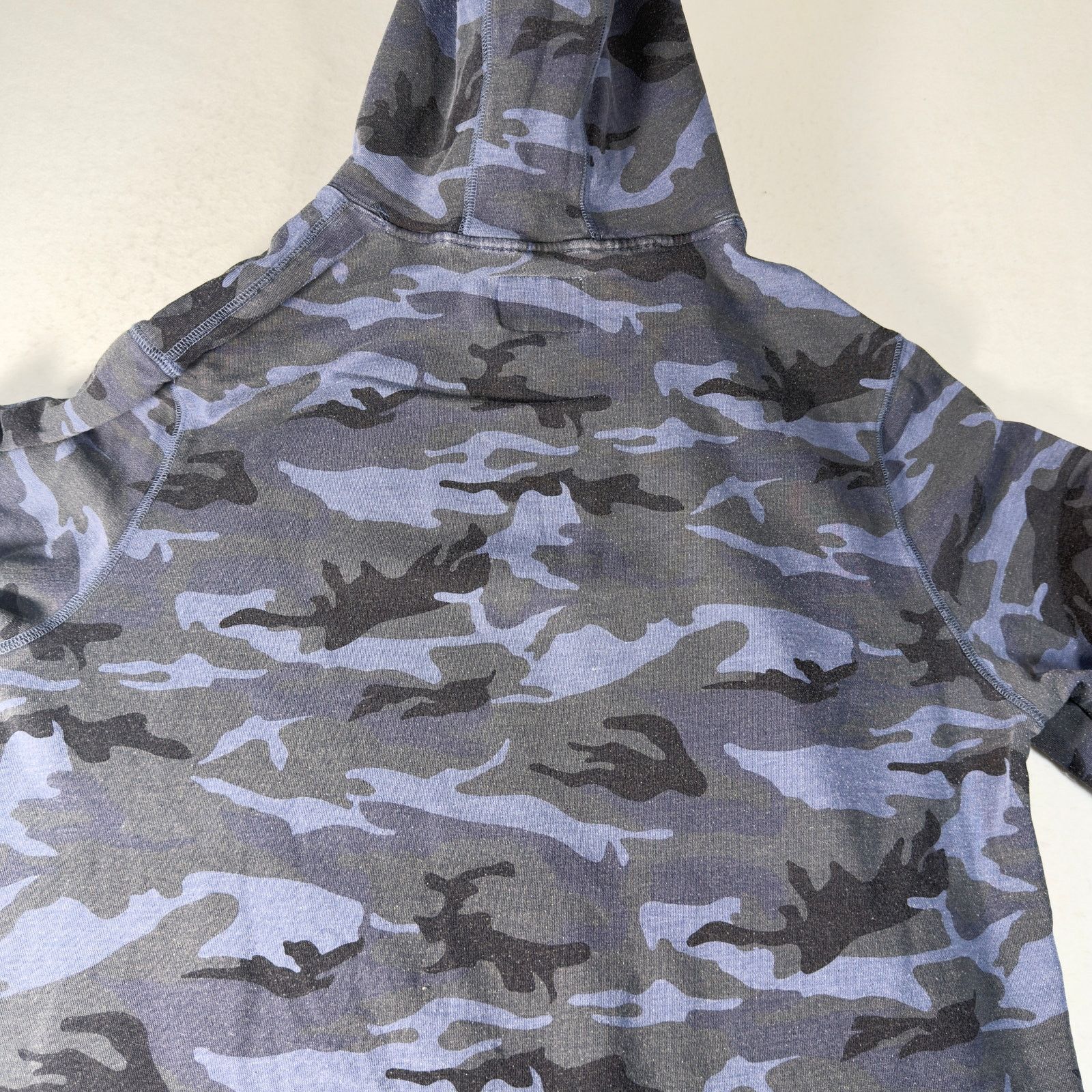 Flag & Anthem Flag & Anthem Camo Hoodie Men’s XXL Blue Gray Camouflage Size US XXL / EU 58 / 5 - 12 Thumbnail