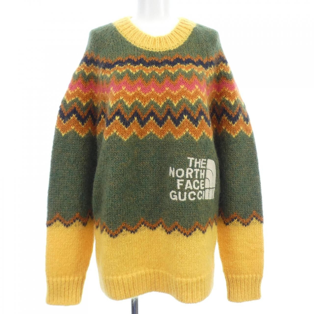 Gucci Gucci Gucci The North Face Knit Cotton Tops 671690XKB19 DUTY FREE for USA Size ONE SIZE - 1 Thumbnail