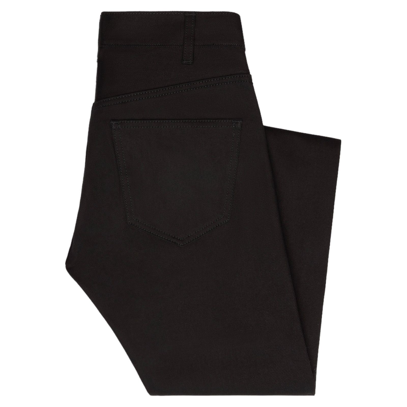 Celine 2N782085T.38TK Lou Jeans in Pure Black Wash Denim Size US 33 - 2 Thumbnail