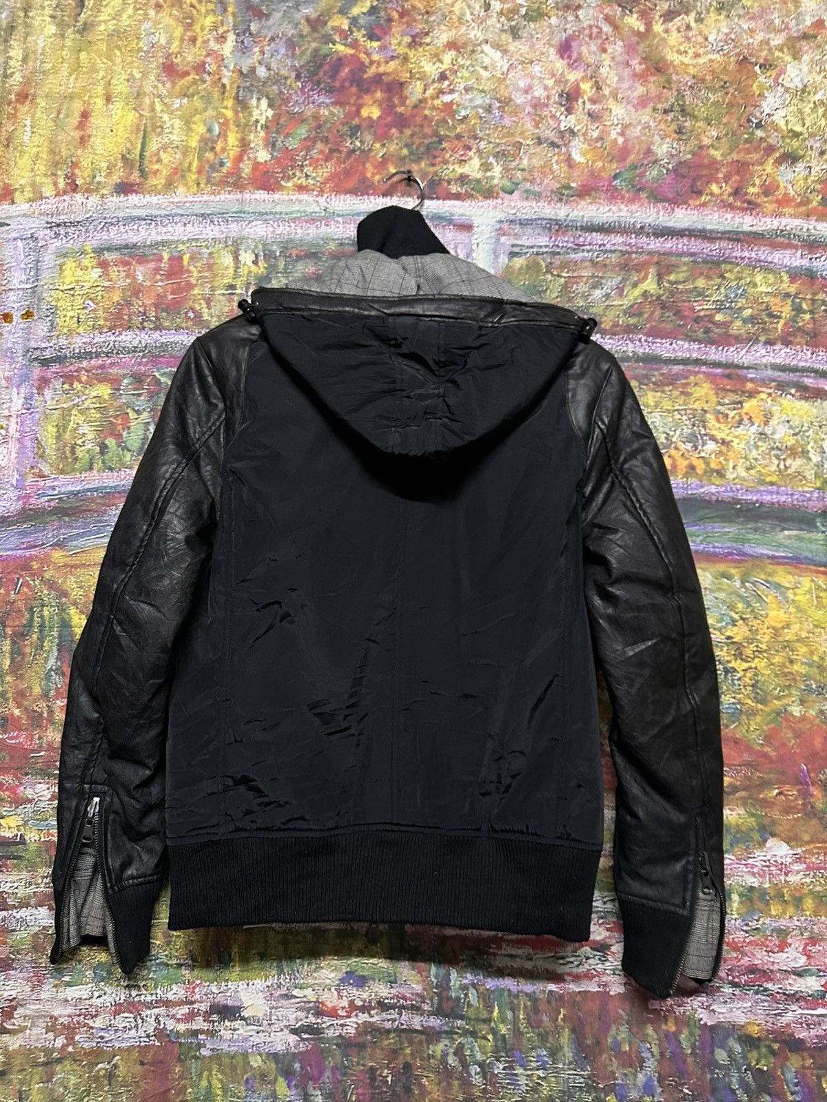 Number (N)ine Vintage Brthbreath reversible black smoke&white beech jack Size US M / EU 48-50 / 2 - 10 Thumbnail
