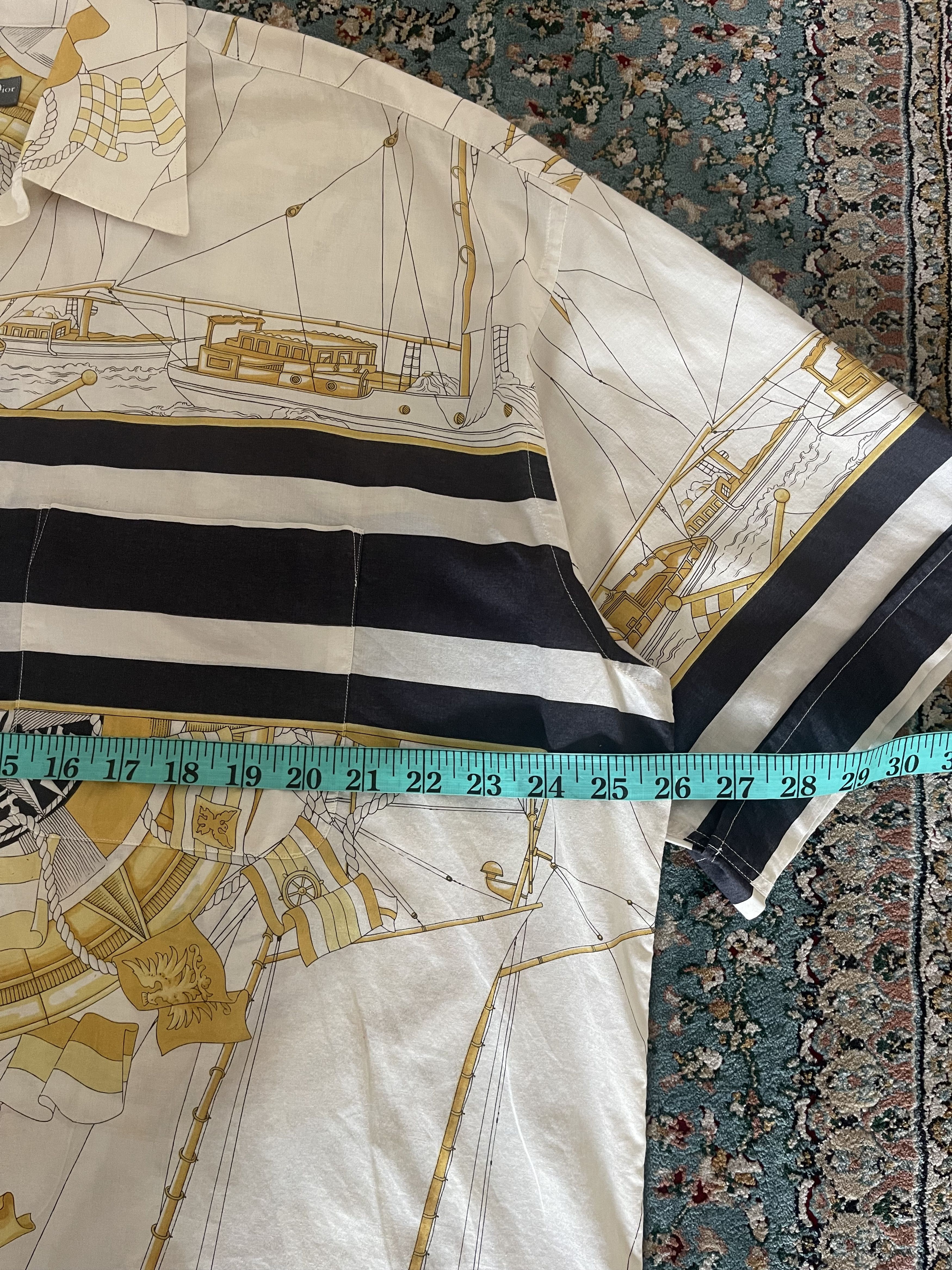 Christian Dior Monsieur Christian DIOR Button Down Shirt Sz XS/XL Baggy Oversize OVP Size US XS / EU 42 / 0 - 8 Thumbnail